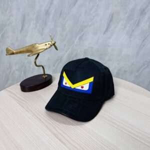 fend*ii Baseball Black Cap