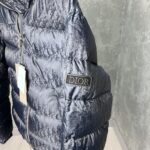 Di*eor Oblique Down Navy Blue Jacket - Image 5