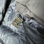 Di*eor Oblique Down Navy Blue Jacket - Image 8