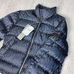 Di*eor Oblique Down Navy Blue Jacket - Image 2