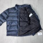 Di*eor Oblique Down Navy Blue Jacket - Image 3