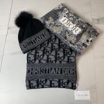 DI*OERR HAT & SCARF SET