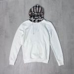 Bu*rb Print Hoodie White