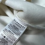 Bu*rb Print Hoodie White - Image 3