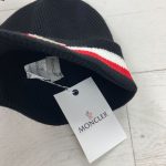 MONCL*EAR RED WHITE STRIPE HAT - Image 3